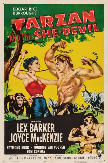 Plakat do filmu "Tarzan and the She-Devil" #1856111