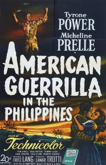 Plakat do filmu "Amerykańska partyzantka na Filipinach" #1851428