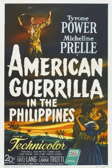 Plakat do filmu "Amerykańska partyzantka na Filipinach" #1851429
