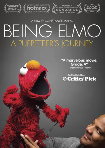 Plakat do filmu "Being Elmo: A Puppeteer