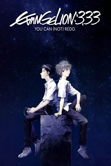 Plakat do filmu "Evangelion: 3.33 (Nie) możesz powtórzyć." #534148