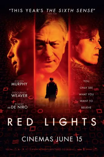 Plakat do filmu "Czerwone światła" #298932