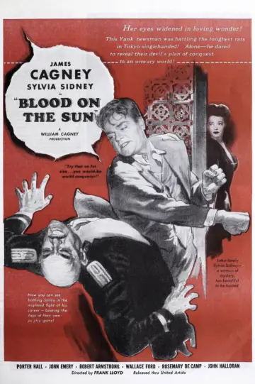 Plakat do filmu "Blood on the Sun" #1055686