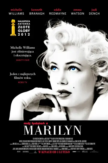 Plakat do filmu "Mój tydzień z Marilyn" #1012040