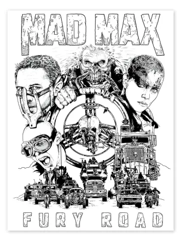 Plakat do filmu "Mad Max: Na drodze gniewu" #166654