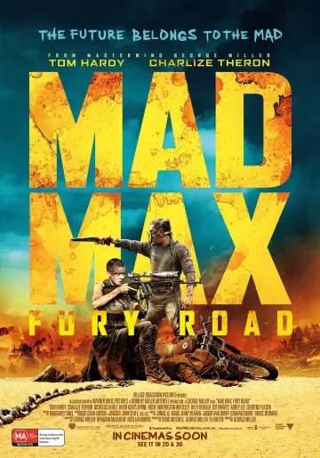 Plakat do filmu "Mad Max: Na drodze gniewu" #6319