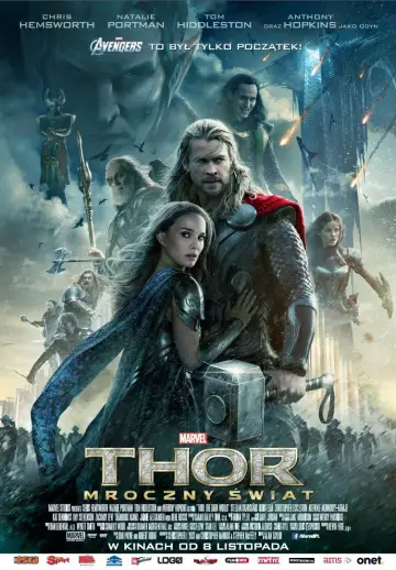 Plakat do filmu "Thor: Mroczny świat" #585404