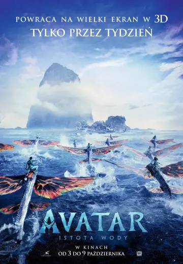 Plakat do filmu "Avatar: Istota wody" #521085