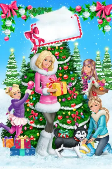 Plakat do filmu "Barbie: Idealne święta" #1554155