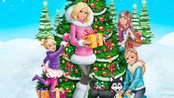 Zasłona do filmu "Barbie: Idealne święta" #356378