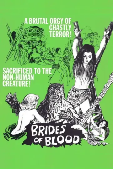 Plakat do filmu "Brides of Blood" #1834396