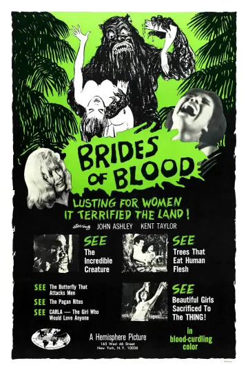 Plakat do filmu "Brides of Blood" #1834401