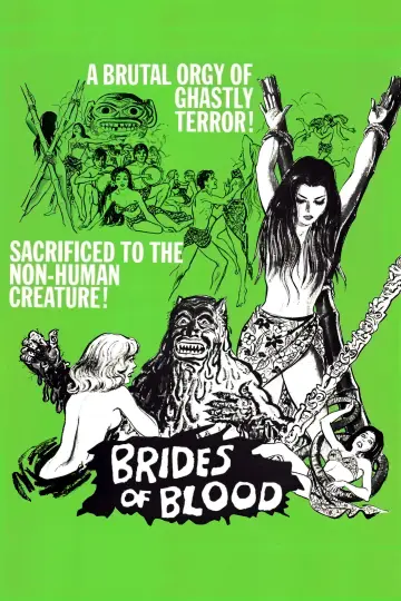 Plakat do filmu "Brides of Blood" #1834403