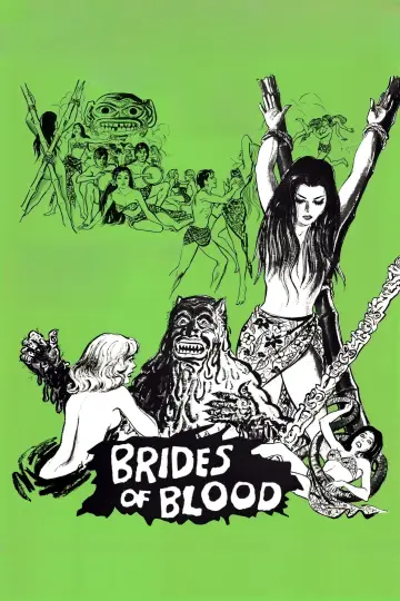 Plakat do filmu "Brides of Blood" #1834407