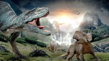 Zasłona do filmu "Wędrówki z dinozaurami 3D" #305168