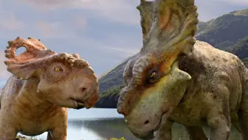 Zasłona do filmu "Wędrówki z dinozaurami 3D" #305169