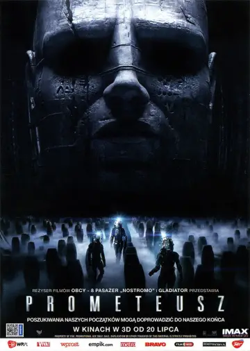 Plakat do filmu "Prometeusz" #587479