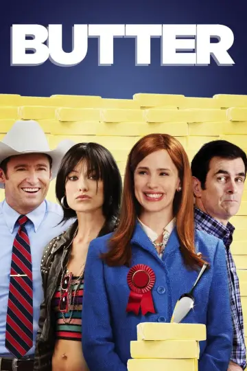 Plakat do filmu "Jak po maśle" #1050038
