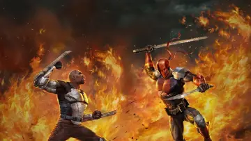 Zasłona do filmu "Deathstroke: Knights & Dragons - The Movie" #250225