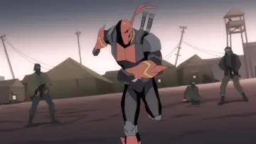 Zasłona do filmu "Deathstroke: Knights & Dragons - The Movie" #801836