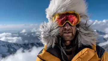 Zasłona do filmu "Lost on Everest" #394099