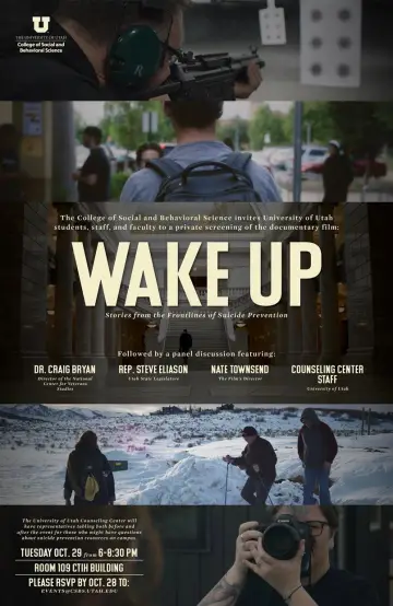 Plakat do filmu "Wake Up: Stories From the Frontlines of Suicide Prevention" #1161704