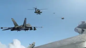 Zasłona do filmu "Top Gunner" #482691