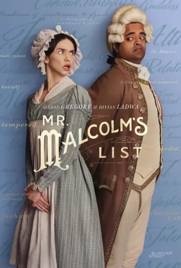 Plakat do filmu "Lista Pana Malcolma" #1058524