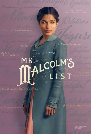 Plakat do filmu "Lista Pana Malcolma" #1058528