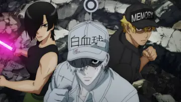Zasłona do filmu "Hataraku Saibou!!: Saikyou no Teki, Futatabi. Karada no Naka wa "Chou" Oosawagi!" #395337