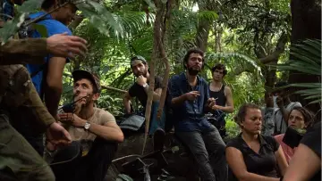 Zasłona do filmu "Terrible jungle" #493529
