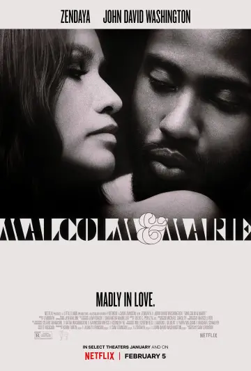 Plakat do filmu "Malcolm i Marie" #145496
