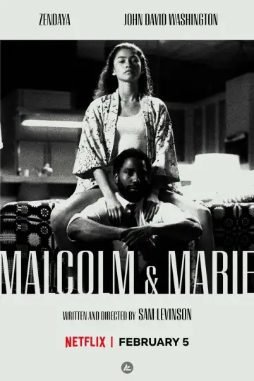 Plakat do filmu "Malcolm i Marie" #145497