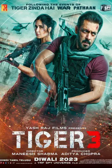 Plakat do filmu "Tiger 3" #947094