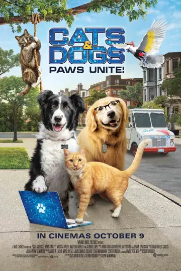 Plakat do filmu "Psy i koty 3: Łapa w łapę" #89043