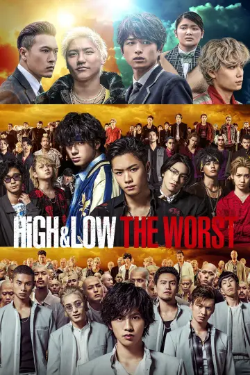 HiGH&LOW THE WORST plakat