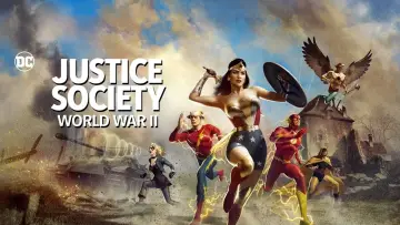 Zasłona do filmu "Justice Society: World War II" #139806