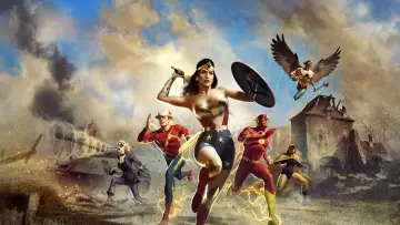 Zasłona do filmu "Justice Society: World War II" #212530