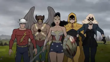Zasłona do filmu "Justice Society: World War II" #212531