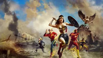 Zasłona do filmu "Justice Society: World War II" #212534