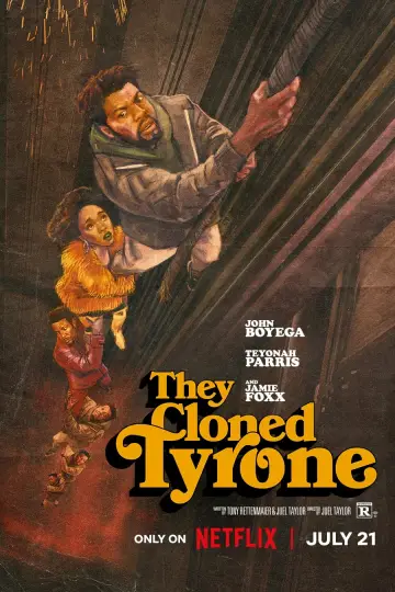 Plakat do filmu "Sklonowali Tyrone