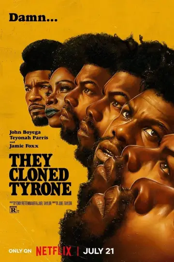 Plakat do filmu "Sklonowali Tyrone