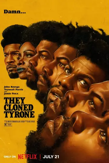 Plakat do filmu "Sklonowali Tyrone