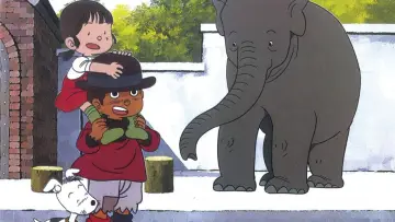 象のいない動物園 plakat