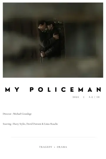 Plakat do filmu "Mój policjant" #188724