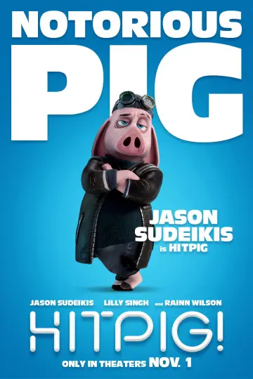 Plakat do filmu "Hitpig! Świniak zawodowiec" #1818130