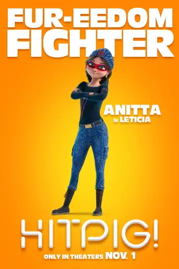 Plakat do filmu "Hitpig! Świniak zawodowiec" #1818133