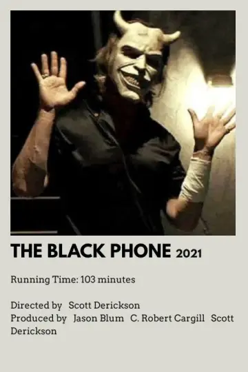 Plakat do filmu "Czarny telefon" #1208906