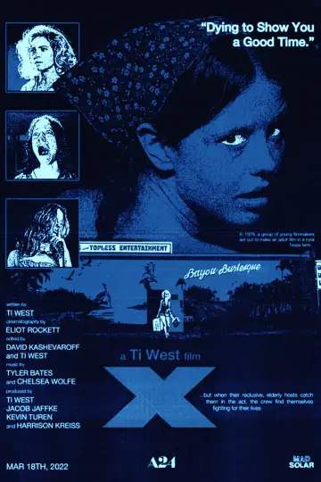 Plakat do filmu "X" #1156178