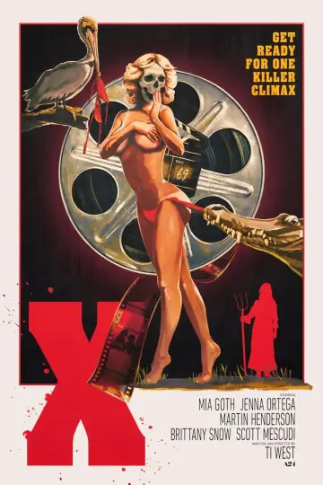 Plakat do filmu "X" #169946